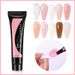 Arte Clavo 15ml Jelly Nail Extension Gel Pink White Clear Quick Building Soak Off UV LED Gel Nails Finger Extensions Nail Art_viptrois.com
