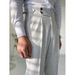 Men's Clothing High Waist Grey Trousers Spring And Autumn Fashion Casual Trousers Buckle Straight Breathable Trousers_viptrois.com