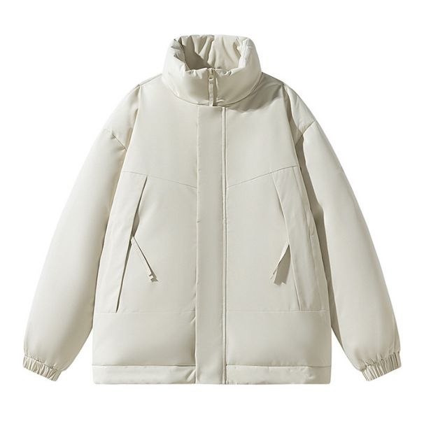 Mingge | Autumn/Winter New Warm Stand Up Collar Men, Trendy Brand Loose Casual Cotton Jacket For Men_viptrois.com