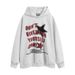 Large Letter Five-Pointed Star Print Hoodie Men's Loose Pullover Vibe Hip-Hop Trend Niche Sports Casual_viptrois.com