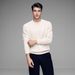 Men's Classic Crewneck Wool Blend Sweater – Premium Thick Knit For Winter (M-XXXL, Coffee/Black/Heather Grey/Cream)_viptrois.com
