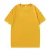 Men's Unisex Solid Color Round Neck Short Sleeve T-Shirt 190g Combed Compact Spun_viptrois.com