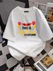 This Is My Purim Costume Jewish Happy Purim Hatash Unisex T-Shirt Summer Stretched Breathable Slightly Graphic Homme Top For Everyday Wear_viptrois.com