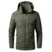 3-in-1 Detachable Men's Waterproof Windproof Jacket – Hooded Outdoor Hiking Coat For All Seasons (Multiple Colors & Sizes)_viptrois.com