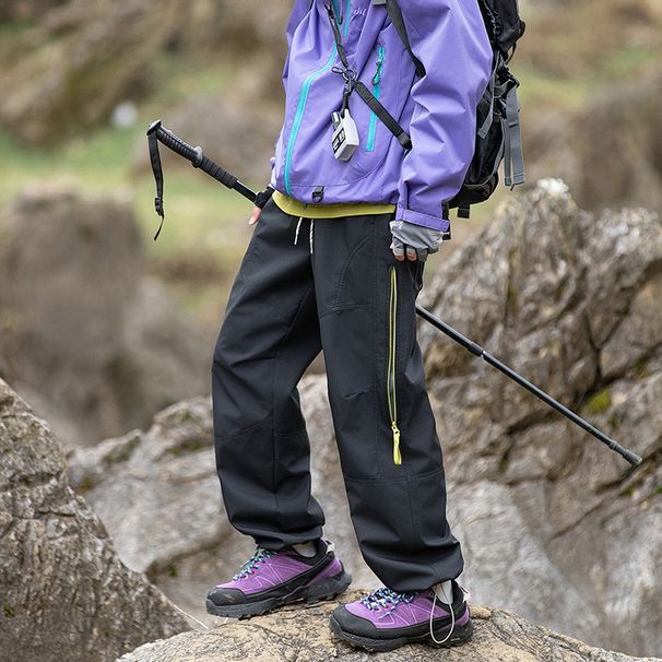 Men's Clothing Outdoor Sports Assault Pants Side Zipper Breathable Waterproof Straight Casual Pants_viptrois.com