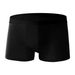 Pulse Solid Color Boxer Shorts Plus Size Breathable Four-Corner Briefs Mid-Waist Knitted Cross-Border Exclusive Men's_viptrois.com