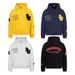 American High Street Letter Embroidery Hooded Sweatshirt Trendy Brand Men's Autumn Winter Loose 420G Pullover Sportswear_viptrois.com