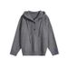 Hooded Sweater Men's Autumn And Winter Thickened Warm American Retro High-end Ruffian Handsome Knitted Sweater Jacket Sweater Top_viptrois.com