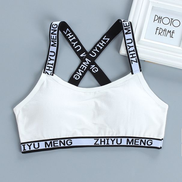 Girls Bra Development Period Vest Style Beautiful Back Outer Wear Summer Bottoming Tube Top_viptrois.com