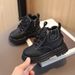 Child's shoes Kids single boots Fashion big yellow boots_viptrois.com
