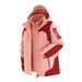 Men's And Women's Three-in-One Detachable Two-Piece Jacket Mountaineering Ski Suit Windproof Waterproof_viptrois.com