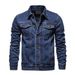 Men's Clothing New Spring And Autumn Winter Men's Denim Jacket Casual Youth Popular Workwear Denim Jacket Men's Clothing_viptrois.com