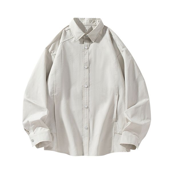 New Office Casual Long Sleeved Shirt For 2025~ 57F_viptrois.com