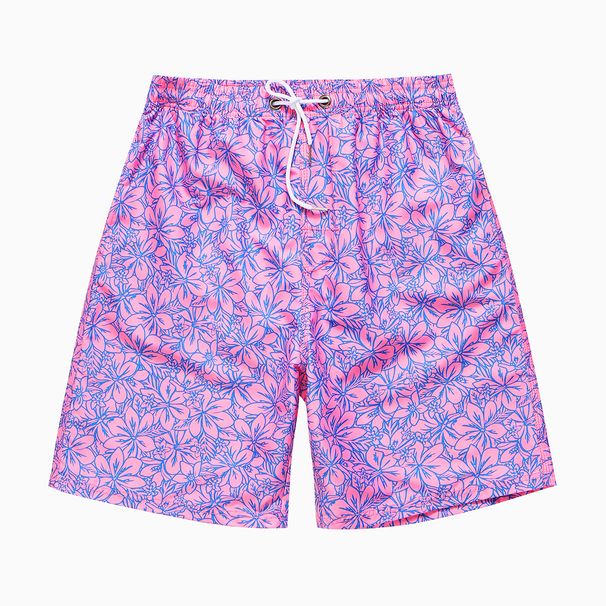 Men's Beach Vacation, Quick-Dry Shorts Couples, Large Size Boxer Swim Trunks, Loose Fit For Hot Springs_viptrois.com