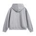 American Style Solid Color Hooded Cardigan Sweatshirt Men's Spring Autumn Loose Trendy Street Casual Long Sleeve Hoodie_viptrois.com