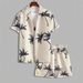 Men's Hawaiian Shirt - Summer Short Sleeve Casual Button Down Shirt For Beach Vacation_viptrois.com