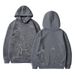 Men's Clothing Street Casual Sports Loose Cartoon Print Y2K Graffiti Hoodie - Oversized Pullover Sweatshirt With Cartoon Print, Unisex Streetwear_viptrois.com