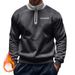 Men's Autumn And Winter Velvet Loose Men's Sweater High-end Top_viptrois.com