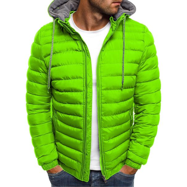 Men's Winter Oversized Hooded Cotton Jacket Fit Thickened Coat | Detachable Collar | Zip Pockets | Streetwear Casual Outerwear_viptrois.com
