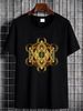 NEW LIMITED Metatrons Cube, Sacred Geometry, Psytrance Festival Rave Edm T-Shirt Top For Everyday Wear Stylish Graphic Soft Designer Clothes_viptrois.com