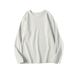 320g Heavyweight Xinjiang Cotton White Long Sleeve T-Shirt For Men Loose Thick Non-See-Through Inner Layer Base Shirt_viptrois.com