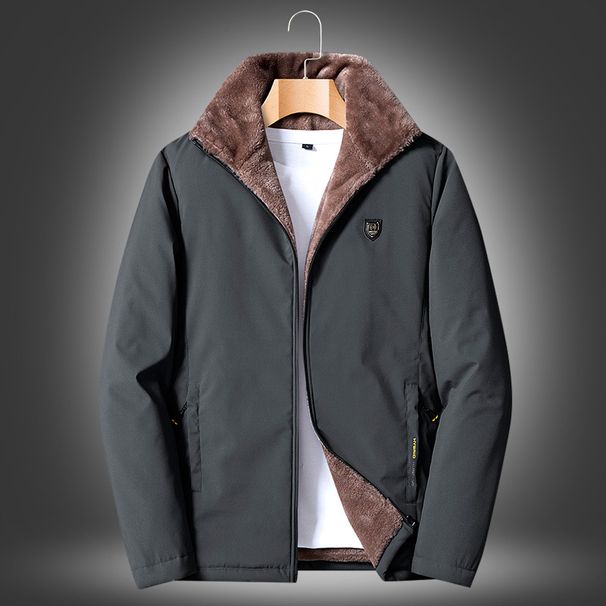 Cotton Padded 2024 New Jacket, Thickened Middle-Aged And Elderly Men's Winter Plus Size Cotton Jacket_viptrois.com