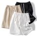 Men's Clothing Thin Casual Cute Printed Shorts Knee Length Loose Pants Quick Drying Sports Ice Silk Casual Shorts_viptrois.com