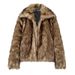 Men's Clothing Men's Fur Coat Autumn And Winter New Imitation Raccoon Fur Short Coat Wolf Fur Color Casual Warm Personality Jacket_viptrois.com