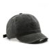 Hat Female Spring And Autumn Personality Washing Old Alphabet Short Brim Baseball Cap Outdoor Sports Men's Sunscreen Shade Cap_viptrois.com