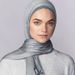 Muslim Headscarf Muslim Scarf Pure Color Mercerized Cotton Scarf Full Of Star Hot Diamond High Quality Modal Scarf 170*60cm_viptrois.com