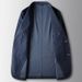 CT Men's Casual 2025 Spring Autumn Light Business Single Suit Young And Middle-aged Denim Color Stitched Blazer_viptrois.com
