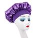 All match high elastic hair care hat confinement hat headband beauty cap shower cap female nursing satin sleeping cap_viptrois.com