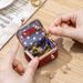 Genuine Leather Small Diamond Ring Jewelry Bag Mini Ring Necklace Earring Jewelry Box New Simple Mouth Gold Bag Coin Purse_viptrois.com