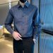 Men's Clothing Youth Popular Spring Literary Striped Men's Trend Ins New Harajuku Temperament Trend Lazy Shirt Long Sleeve Versatile_viptrois.com