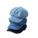 Women's Hats New Style Hat Retro Casual Cowboy Octagonal Hat Women Spring And Autumn All Match Fashion Beret Summer Baseball Cap_viptrois.com