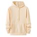 2025 Spring, Autumn And Winter Casual Hooded Solid Color Men's Sweater Lapel Spot Fleece Long Sleeve Trend Casual Sweater_viptrois.com