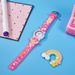 Mother & Kids Primary School Students Waterproof Children's Watch Quartz Cartoon Only Watch Time Recognize Words Children's Silicone Watch_viptrois.com