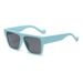 New Retro Large Frame Square Sunglasses Street Shooting Sunglasses Ins Simple Glasses Glasses_viptrois.com