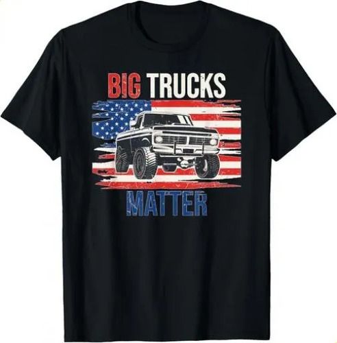T-shirtfunny Big Trucks 2026 Matter Love Lifted Truck American Fl_viptrois.com