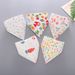 5Pcs/Set Baby Bibs Triangle Double Cotton Bandana Bibs Baby Boys Girls Babador Feeding Smock Infant Burp Cloth Baby Saliva Towel_viptrois.com