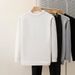 Men's Clothing Round Neck Sweater Men's Autumn New Style Solid Color Casual Bottom Line Sweater Japanese Style Trend Simple Handsome Pullover Sweater_viptrois.com