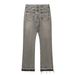 Men's Clothing American Smoky Gray Tassel 507 Retro Cement Gray Trousers Cleanfit Jeans_viptrois.com