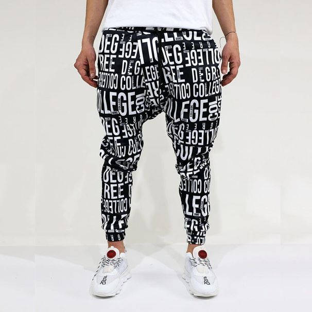 Men's Clothing Men's Summer Stretch Casual Jogger Pants Style Hip Hop Loose Baggy High Elasticity Quick Drying_viptrois.com