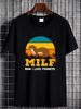 Man I Love Ferrets Mustela Putorius Funny Saying Unisex T-shirt Streetwear Slightly Stretched Graphic Homme Stylish Summer Breathable Soft_viptrois.com