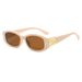 Retro small frame sunglasses for women Fashion ins high end mesh sunglasses trendy sun protection street shooting net celebrity glasses for men_viptrois.com