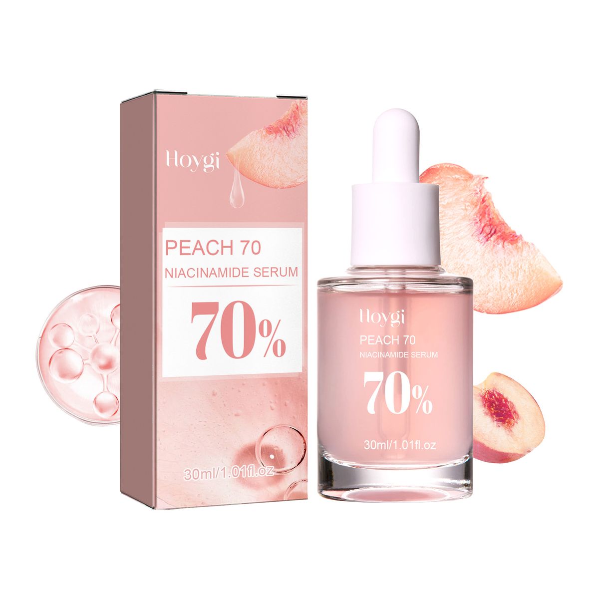 Niacinamide Essence, Moisturizing Pore Rejuvenating Hydrating Skin Care Essence_viptrois.com