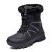 Women's Winter Snow Boots - Anti-Slip Mid-Calf Boots For Extreme Cold (Thermal Insulated & Waterproof)_viptrois.com