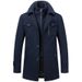 Loom Loom Golden Han European And American Style Autumn Winter Middle-aged Double Collar Cross-border Dropshipping Wool Coat Men's_viptrois.com