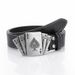 Punk Style Men's Playing Card Unisex Belt_viptrois.com