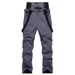 2025 New Ski Pants Men's Large Warm Single Board Double Board Thick Pants_viptrois.com